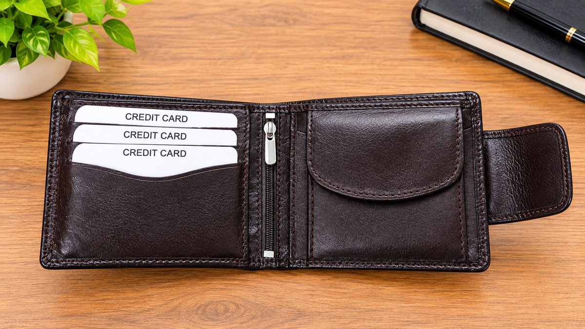Gents genuine leather wallet